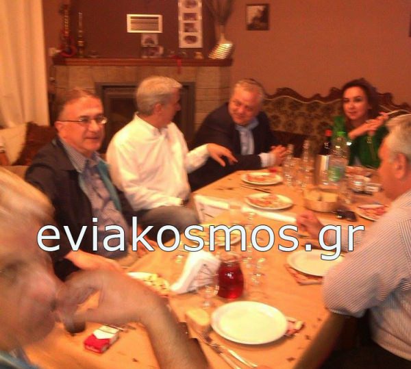 Συνάντηση…. κορυφής Κεδίκογλου – Αμπελιώτη στο Βίταλο με τον πρώην αναπληρωτή υπουργό Οικονομικών Γιώργο Μαυραγάννη