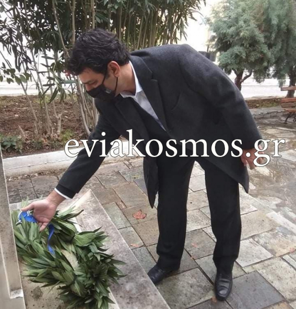 Ο Αντιδήμαρχος Νίκος Μπαράκος κατέθεσε στεφάνι τιμώντας τους αθάνατους ήρωες της επανάστασης του ‘21